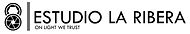Logotipo Estudio La Ribera. Estudio fotografía en Madrid.